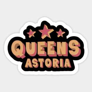 Pop Art Astoria - Dive into the Colorful Heart of Queens, NYC Sticker